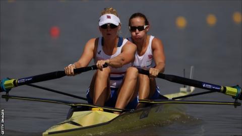 Polly Swann and Helen Glover