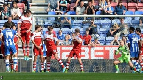 Jordi Gomez scores for Wigan
