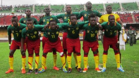 Cameroon's CHAN team