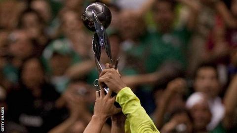 The Under-17 World Cup trophy