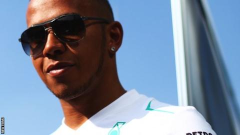 Lewis Hamilton in Monza