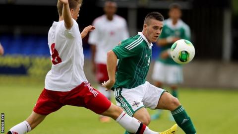 Northern Ireland Under-21's Josh Carson