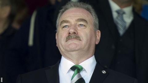 Hibernian chairman Rod Petrie