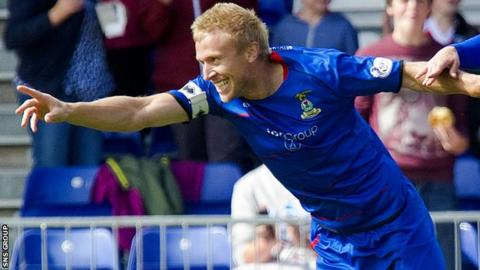 Inverness captain Richie Foran