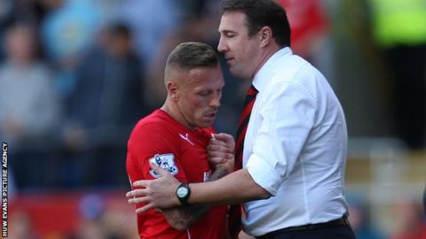 Craig Bellamy and Malky Mackay