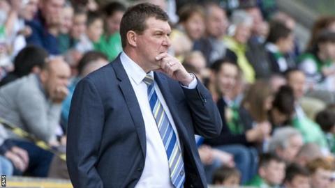 St Johnstone manager Tommy Wright