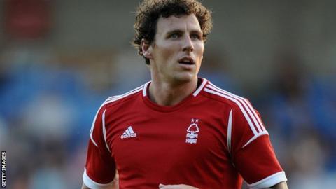 Nottingham Forest striker Darius Henderson