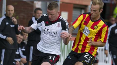Partick Thistle v Aberdeen