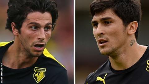 Diego Fabbrini (left) and Fernando Forestieri (right)