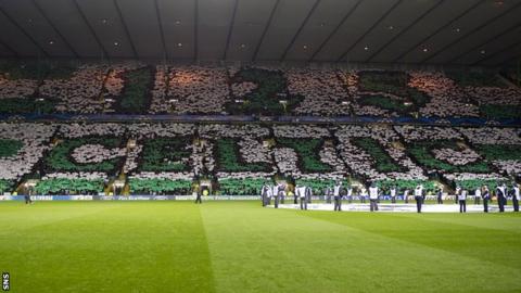 Celtic celebrated their 125th anniversary with a 2-1 victory against Barcelona