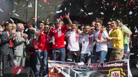 Gibraltar players