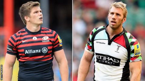 Owen Farrell & Chris Robshaw