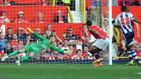 Saido Berahino scores Albion's winner at Old Trafford