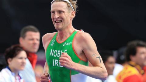 Gavin Noble finished 23rd in the men's triathlon at last year's Olympics