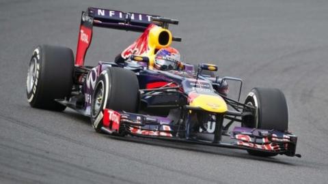 Red Bull's Sebastian Vettel
