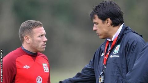 Craig Bellamy and Chris Coleman
