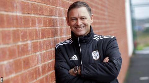 Glasgow City head coach Eddie Wolecki Black