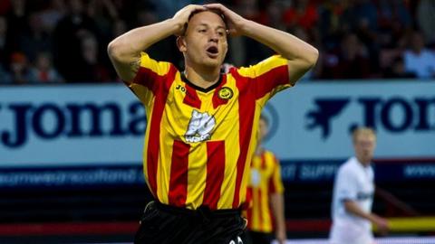 Partick Thistle forward John Baird