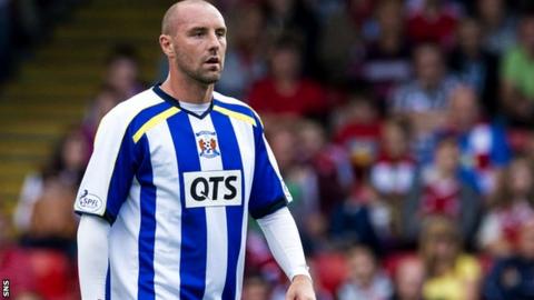 Kilmarnock striker Kris Boyd