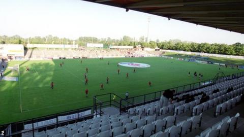Austrian Bundesliga side Admira Wacker's stadium