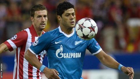 Zenit striker Hulk