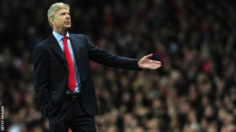 Arsenal manager Arsene Wenger
