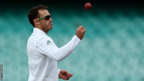 South Africa's Faf du Plessis