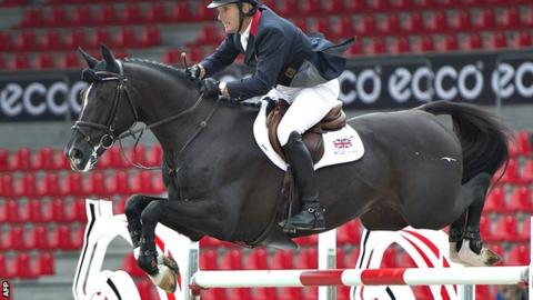 British rider William Funnell