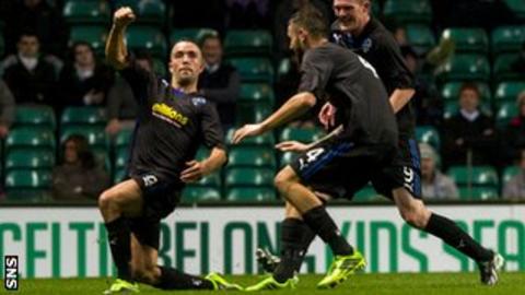 Dougie Imrie celebrates