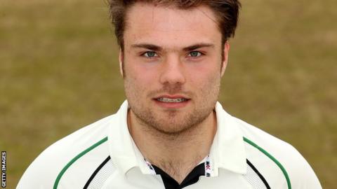Worcestershire all-rounder Joe Leach