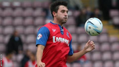 Gillingham midfielder Charlie Allen
