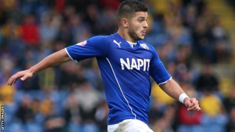 Chesterfield midfielder Sam Morsy