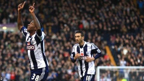 Saido Berahino scores for West Brom