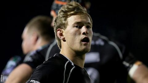 Kieran Marmion was capped on Ireland's tour of North America in the summer