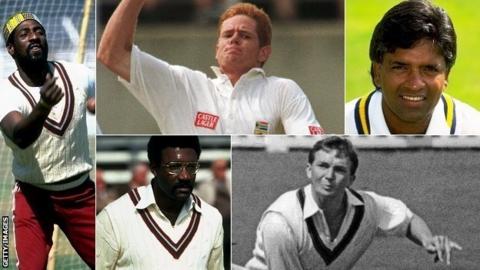 Viv Richards, Shaun Pollock, Arjuna Ranatunga, Viv Richards, Richie Benaud
