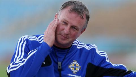 Northern Ireland manager Michael O'Neill