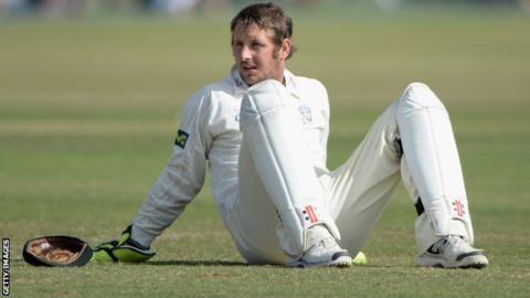 Durham wicketkeeper Phil Mustard
