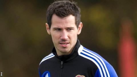 Former Hearts defender Ryan McGowan