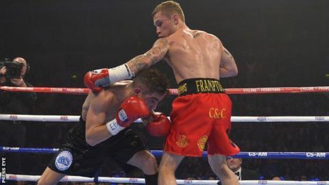 Carl Frampton stopped Jeremy Parodi last month