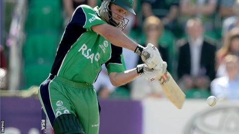 William Porterfield starred in Ireland's win over the Netherlands