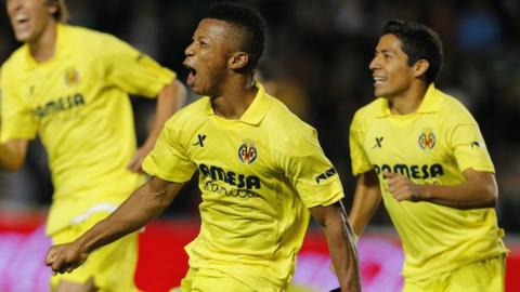 Nigeria and Villareal's Ikechukwu Cuche