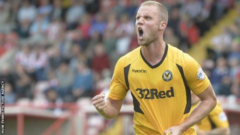 Newport County's Harry Worley