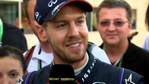 Sebastian Vettel discusses his record-breaking eighth consecutive grand prix victory