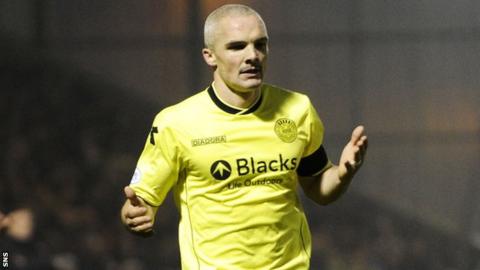 St Mirren captain Jim Goodwin