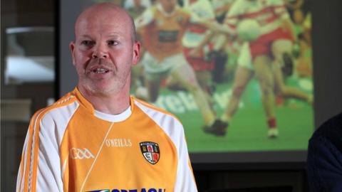 Anto Finnegan was diagnosed with motor neurone disease in August 2012