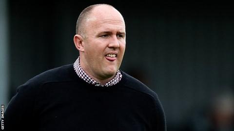 Ian Davies on the field before a Cornish Pirates game.
