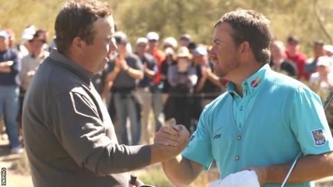 Shane Lowry and Graeme McDowell