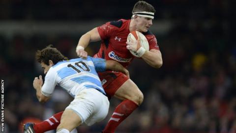 Wales centre Scott Williams