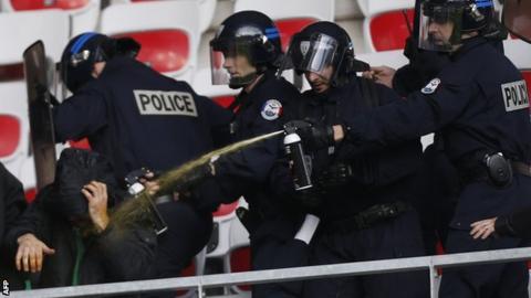 Nice v St Etienne