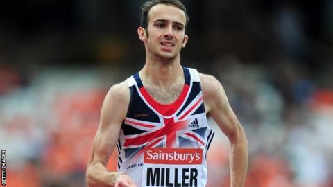 GB Paralympic 1500m runner Dean Miller